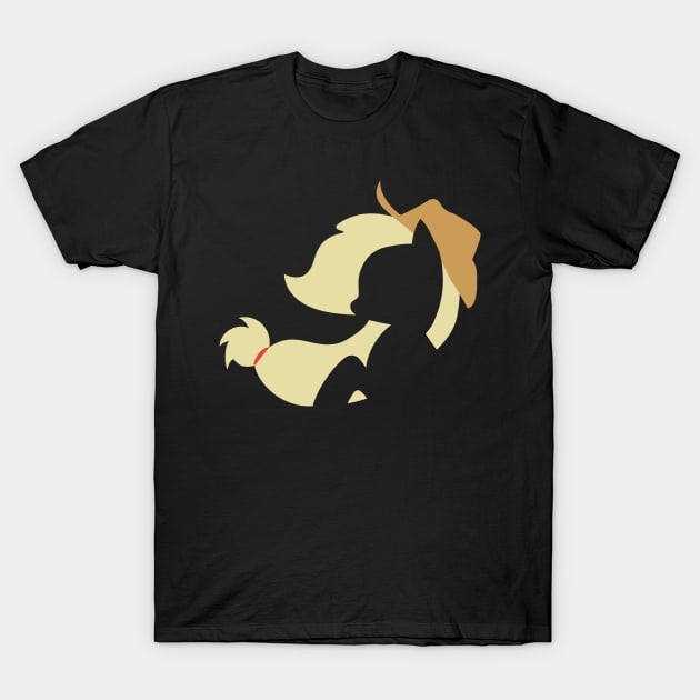 Apple Jack Silhouette With Hat T-Shirt by Knytt